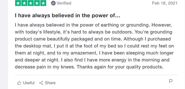 one 5 star review