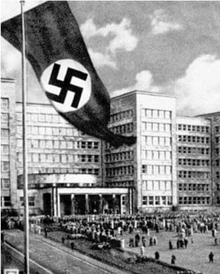 the Nazi factory IG-Farben in Germany