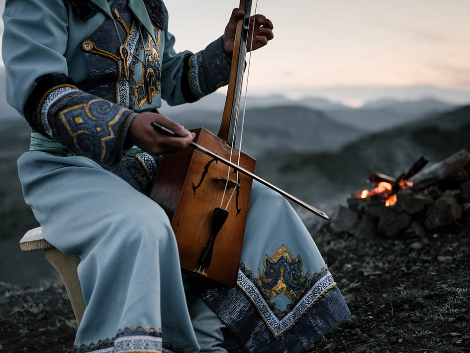 The Healing Benefits of Music -Listen up, a native playing an instrument